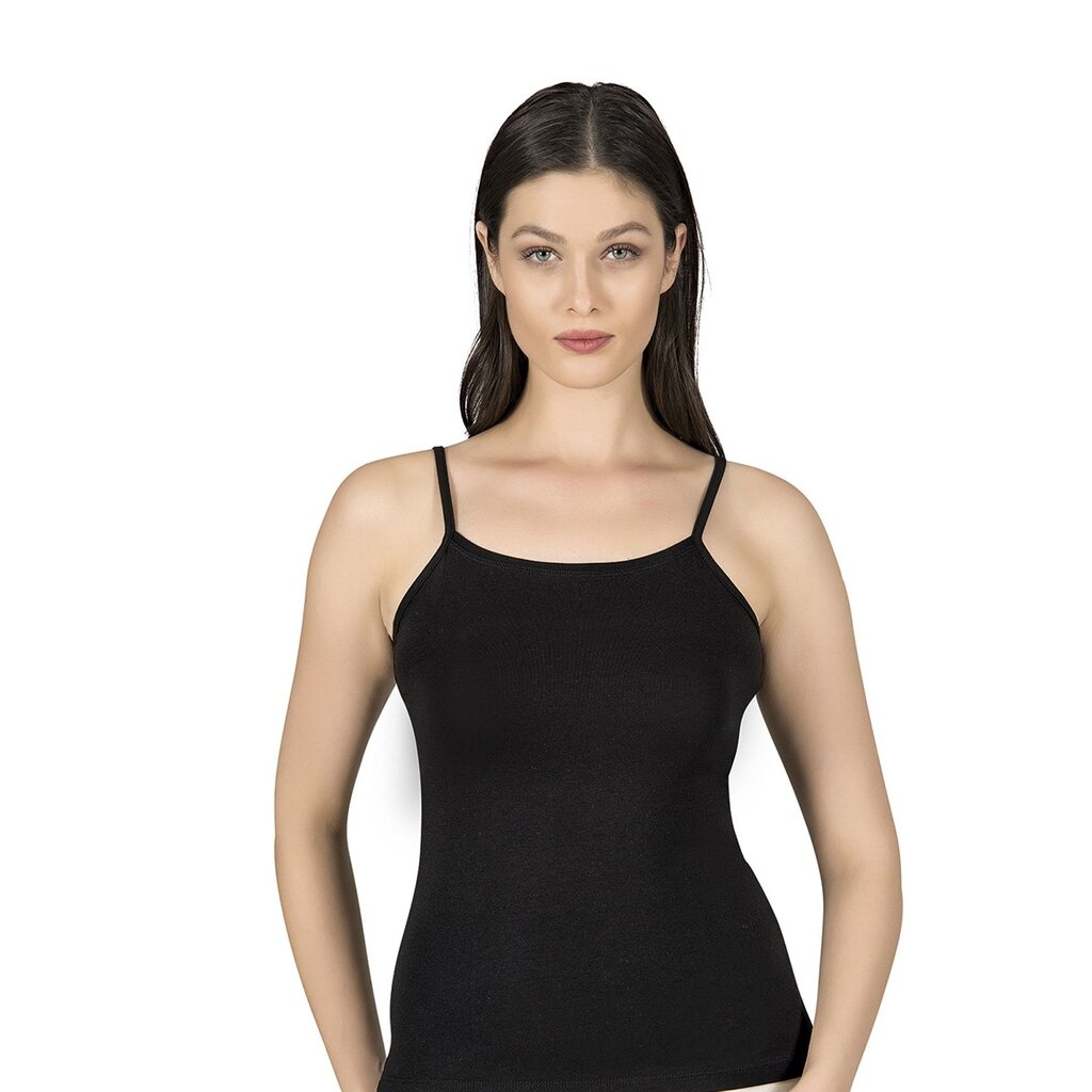 Apatiniai marškinėliai moterims Ozkan 24264, juodi kaina ir informacija | Apatiniai marškinėliai moterims | pigu.lt