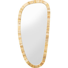 Sieninis veidrodis Kare Design Bora Bora, 43x93 cm, auksinis kaina ir informacija | Veidrodžiai | pigu.lt