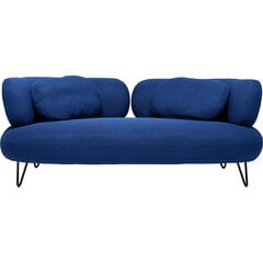 Sofa Kare Design Peppo, mėlyna kaina ir informacija | Sofos | pigu.lt