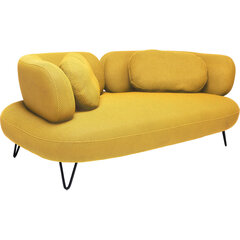 Sofa Kare Design Peppo, geltona kaina ir informacija | Sofos | pigu.lt