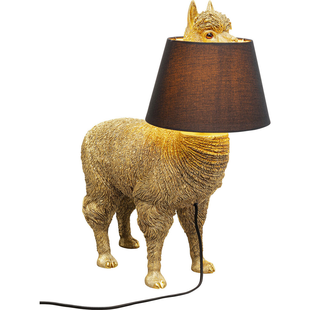 Kare Design stalinis šviestuvas Alpaca Gold kaina ir informacija | Staliniai šviestuvai | pigu.lt