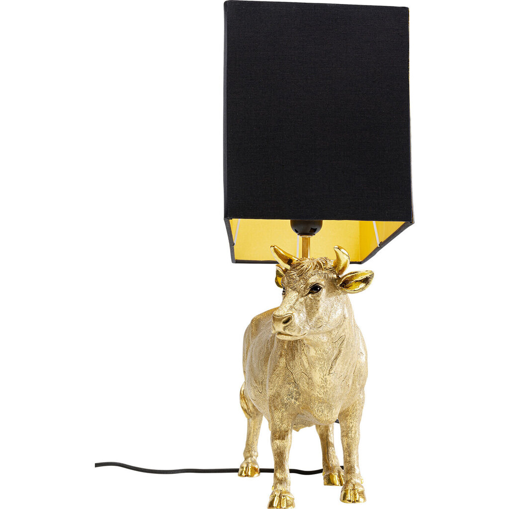 Kare Design stalinis šviestuvas Cow Gold 52cm цена и информация | Staliniai šviestuvai | pigu.lt