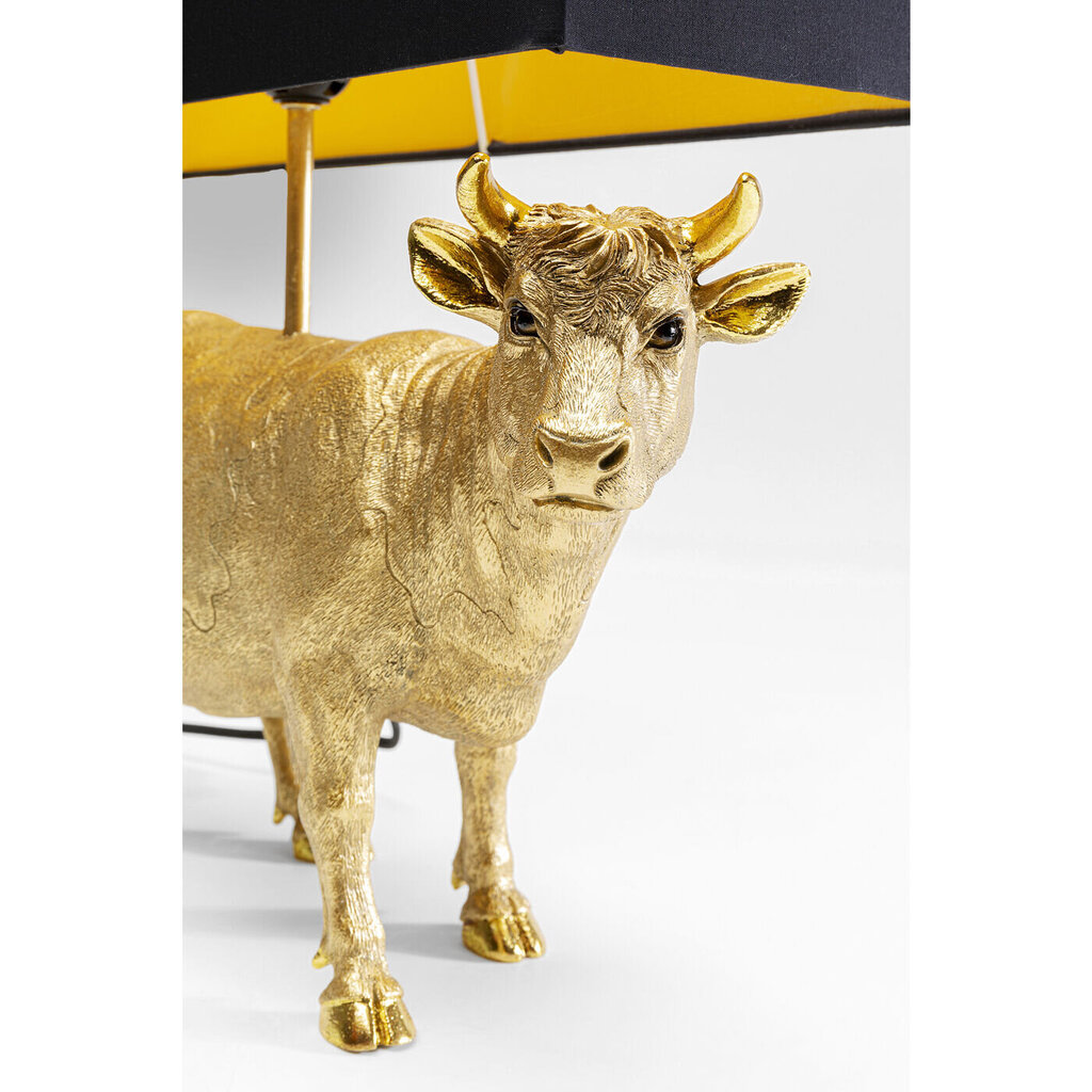 Kare Design stalinis šviestuvas Cow Gold 52cm цена и информация | Staliniai šviestuvai | pigu.lt