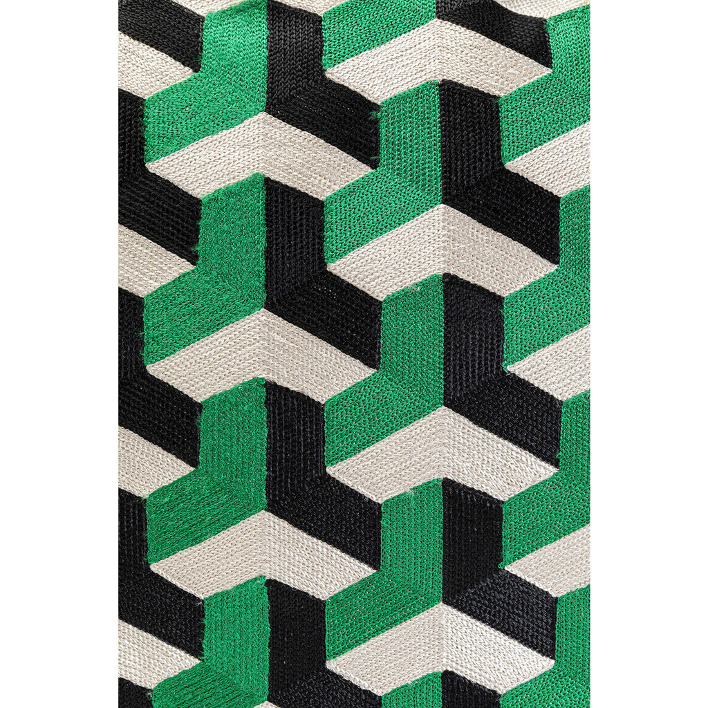 Dekoratyvinė pagalvėlė Kare design Coloseo Green 60x40 cm, žalia kaina ir informacija | Pagalvės, užvalkalai, apsaugos | pigu.lt