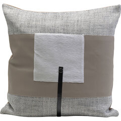 Dekoratyvinė pagalvėlė Kare Design 45x45 cm, pilka kaina ir informacija | Pagalvės, užvalkalai, apsaugos | pigu.lt