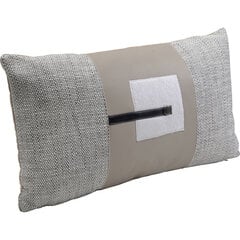 Dekoratyvinė pagalvėlė Kare Design Vita 50x30 cm, pilka kaina ir informacija | Pagalvės, užvalkalai, apsaugos | pigu.lt