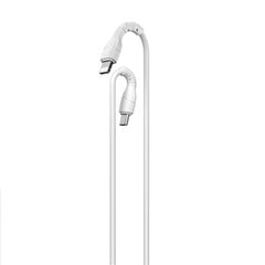 Devia cable Kintone USB-C - Lightning 1,0 m 3A 27W white цена и информация | Кабели для телефонов | pigu.lt
