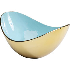 Kare Design dekoratyvinis indas Samba Colore Plain Light Blue, 1 vnt. kaina ir informacija | Interjero detalės | pigu.lt