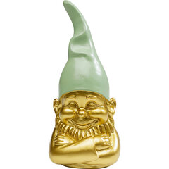 Kare Design statulėlė Gnome Gold Green, 21 cm kaina ir informacija | Interjero detalės | pigu.lt