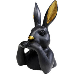 Kare Design statulėlė Sweet Rabbit Black, 23 cm kaina ir informacija | Interjero detalės | pigu.lt