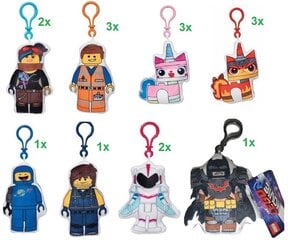 Lego Movie 2 pliušinis pakabukas raktų pakabukas 12cm kaina ir informacija | Aksesuarai vaikams | pigu.lt