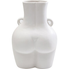 Vaza Donna White, 40 cm kaina ir informacija | Vazos | pigu.lt