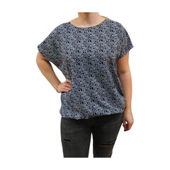 Женская синяя блузка больших размеров цена и информация | Женские блузки, рубашки | pigu.lt