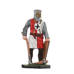 Statulėlė Skardinis kareivis, viduramžių kryžiuočių riteris kryžiuočiai, 1 vnt. kaina ir informacija | Interjero detalės | pigu.lt