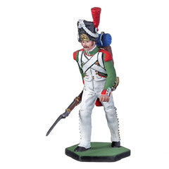 Statulėlė Skardinis kareivis, Napoleono era, italų grenadierius, 1 vnt. kaina ir informacija | Interjero detalės | pigu.lt