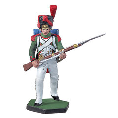 Statulėlė Skardinis kareivis, Napoleono era, italų grenadierius, 1 vnt. kaina ir informacija | Interjero detalės | pigu.lt