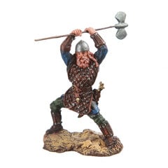 Statulėlė Skardinis kareivis, vikingas su dviejų rankų kirviu, 1 vnt. kaina ir informacija | Interjero detalės | pigu.lt