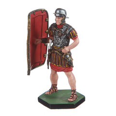 Statulėlė Skardinis kareivis, romėnų legionierius su skydu, 1 vnt. kaina ir informacija | Interjero detalės | pigu.lt