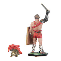 Statulėlė Skardinis kareivis, romėnų gladiatorius Hoplomachas, 1 vnt. kaina ir informacija | Interjero detalės | pigu.lt