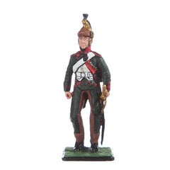 Оловянный солдатик, Эпоха Наполеона, французский драгун рядовой цена и информация | Детали интерьера | pigu.lt