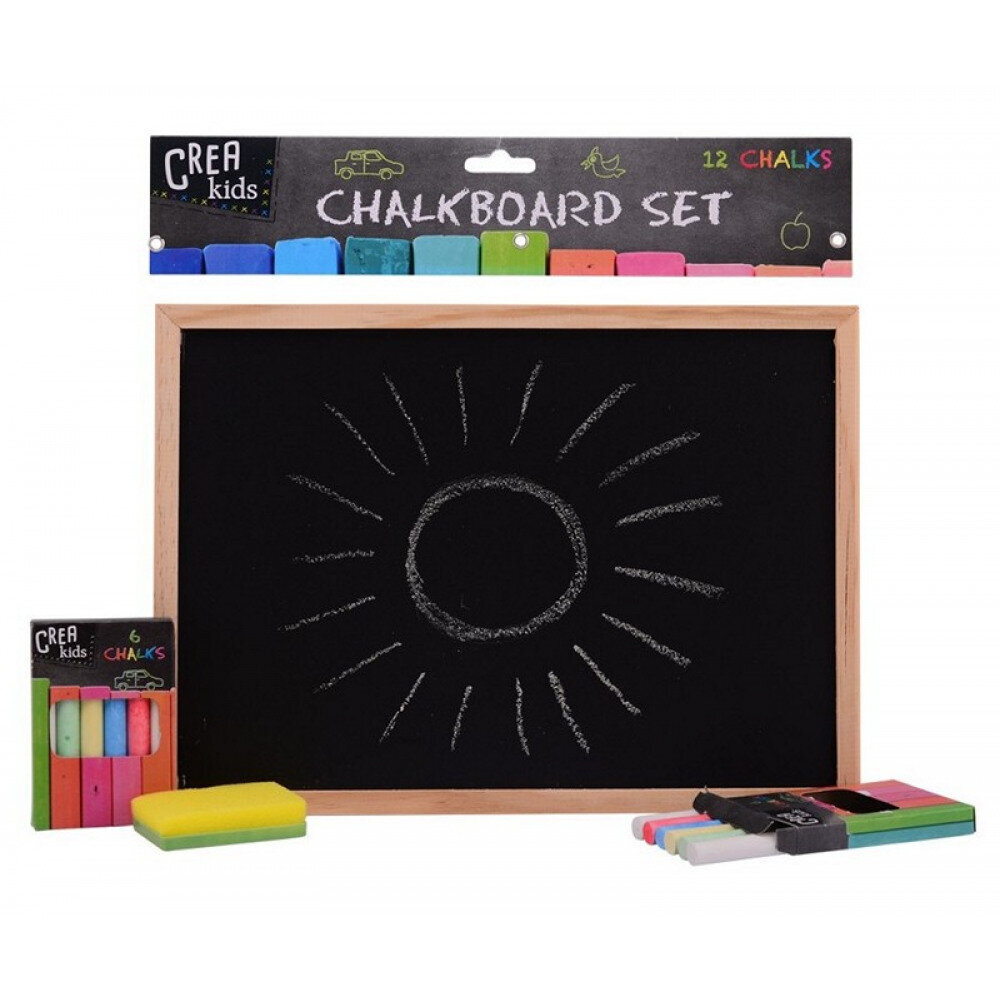 Piešimo lenta su priedais Crea Kids kaina ir informacija | Lavinamieji žaislai | pigu.lt