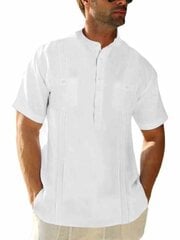 Xлопковая сорочка slim fit K - AVES  цена и информация | Мужские рубашки | pigu.lt