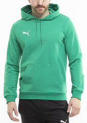 Džemperis vyrams Puma Team Goal Casuals Hoody 658618 05, žalias цена и информация | Мужские толстовки | pigu.lt