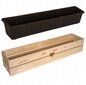 Vazonas WoodBox, 81,5x19x15 cm цена и информация | Vazonai | pigu.lt