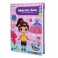 Magnetinė knyga - dėlionė Girl's Costume Game Color Day, 51 d. kaina ir informacija | Dėlionės (puzzle) | pigu.lt