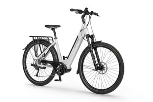 Elektrinis dviratis Ecobike LX300 2024, 17", 14 AH 48V, baltas kaina ir informacija | Elektriniai dviračiai | pigu.lt