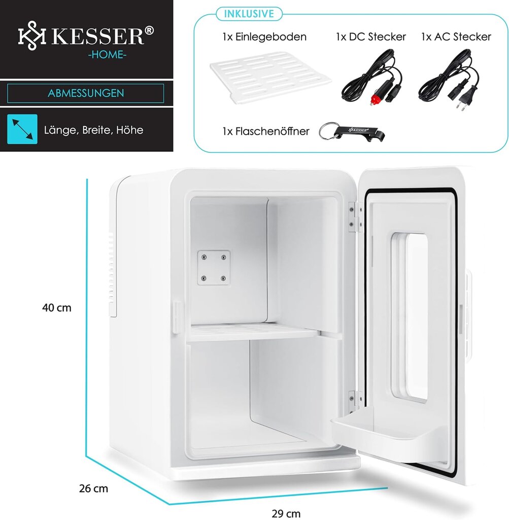 Kesser® 2in1 Cool Box цена и информация | Automobiliniai šaldytuvai | pigu.lt