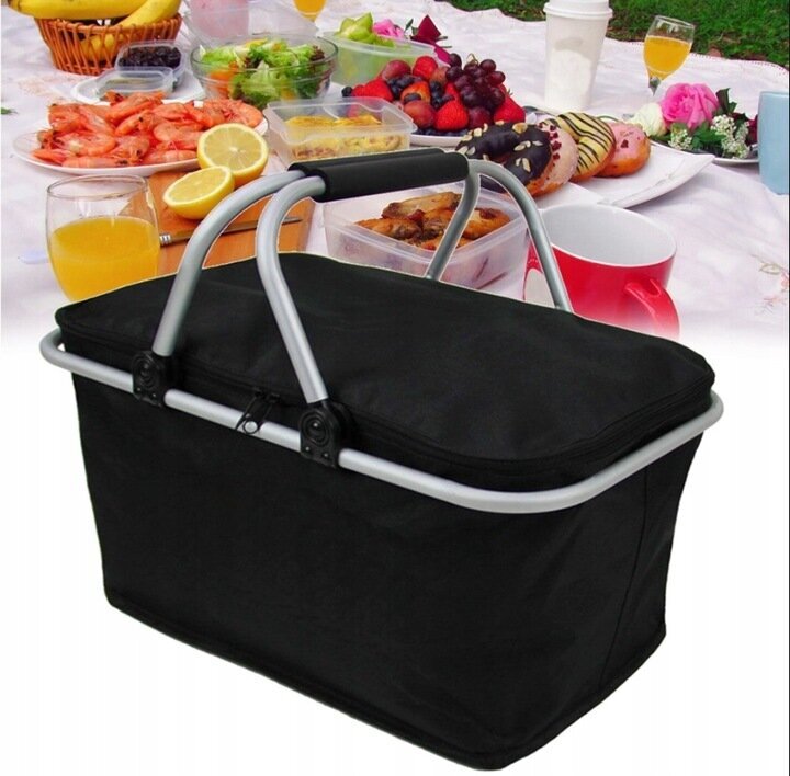 Iškylų krepšys, 48x28x22 cm kaina ir informacija | Maisto saugojimo  indai | pigu.lt