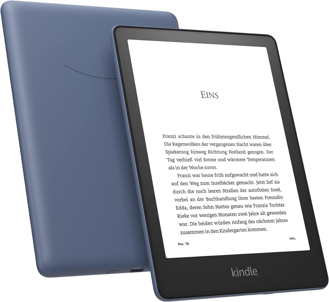 Kindle Paperwhite WiFi Signature Edition 32 GB Blue цена и информация | Elektroninių knygų skaityklės | pigu.lt