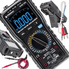 Universalus skaitmeninis multimetras Powermat PM-MMT-75PRO, LCD kaina ir informacija | Mechaniniai įrankiai | pigu.lt