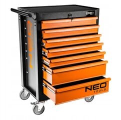 Neo Tools 84-222 spintelė juoda ir oranžinė цена и информация | Ящики для инструментов, держатели | pigu.lt