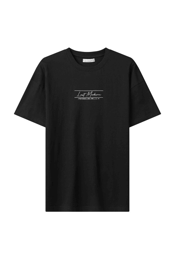 Glo Story marškinėliai vyrams MPO 3552, juodi kaina ir informacija | Vyriški marškinėliai | pigu.lt