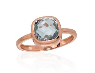 Auksinis žiedas Diamond Sky "Diana V" iš raudono, 585 prabos aukso DS01G719 kaina ir informacija | Žiedai | pigu.lt