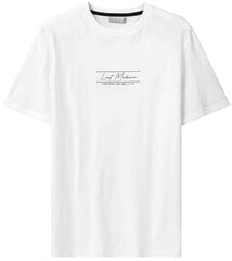 Glo Story marškinėliai vyrams MPO 3546, balti kaina ir informacija | Vyriški marškinėliai | pigu.lt