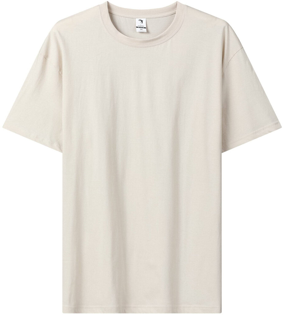 Glo Story marškinėliai vyrams MPO B3405, smėlio spalvos цена и информация | Vyriški marškinėliai | pigu.lt