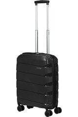 Чемодан для ручной клади American Tourister Air Move Black, 55 cm цена и информация | Чемоданы, дорожные сумки | pigu.lt