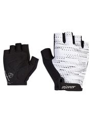 Короткие велосипедные перчатки для женщин Ziener Cimea 988116-01 белый цена и информация | Велосипедные перчатки | pigu.lt