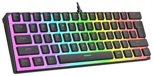 Rampage Radiant K11 Black RGB цена и информация | Клавиатуры | pigu.lt