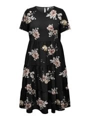 Only Carmakoma женское платье 15312232*01, черный/бежевый  цена и информация | Платья | pigu.lt
