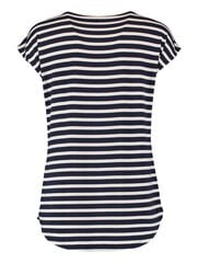 Hailys женская футболка Emma TS*01, тёмно-синий /белый 4067218612681 цена и информация | Футболка женская | pigu.lt