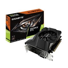 Gigabyte GeForce GTX 1650 D6 OC (GV-N1656OC-4GD) цена и информация | Видеокарты (GPU) | pigu.lt