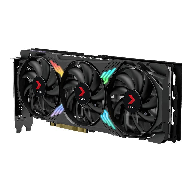 PNY GeForce RTX 4060 Ti XLR8 Gaming Verto Epic-X RGB Triple Fan (VCG4060T8TFXXPB1) kaina ir informacija | Vaizdo plokštės (GPU) | pigu.lt