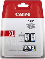 Tintes kārtridžs Canon PG-545XL| CL-546 цена и информация | Картриджи для струйных принтеров | pigu.lt