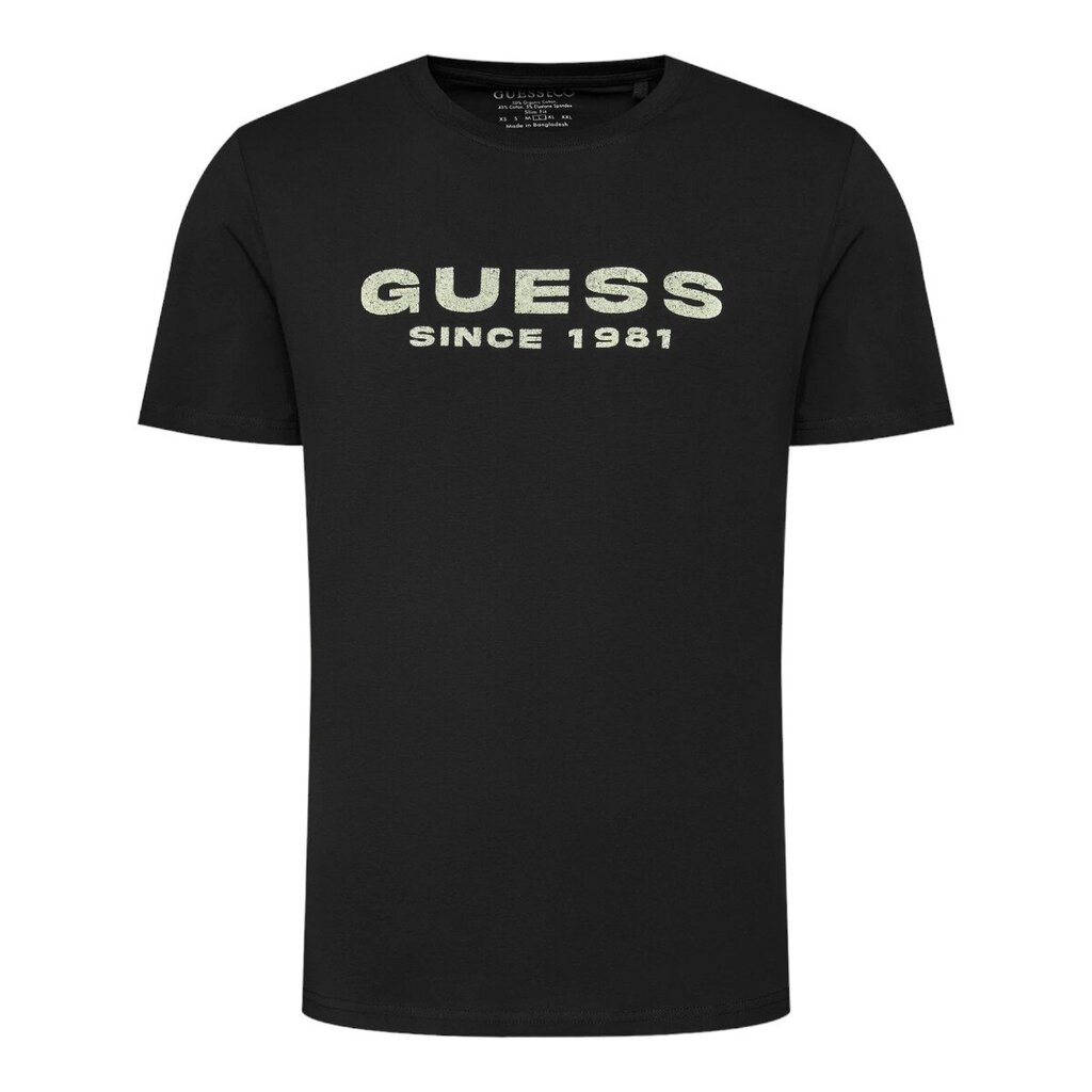 Guess marškinėliai vyrams 87747, juodi kaina ir informacija | Vyriški marškinėliai | pigu.lt