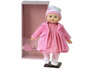 Lėlė su rožiniais drabužėliais Adar, 40 cm kaina ir informacija | Žaislai mergaitėms | pigu.lt