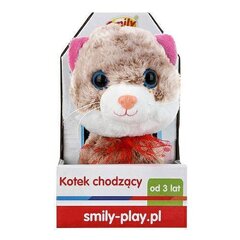 Pliušinis žaislas Smily Play Vaikščiojanti katė, ruda kaina ir informacija | Minkšti (pliušiniai) žaislai | pigu.lt